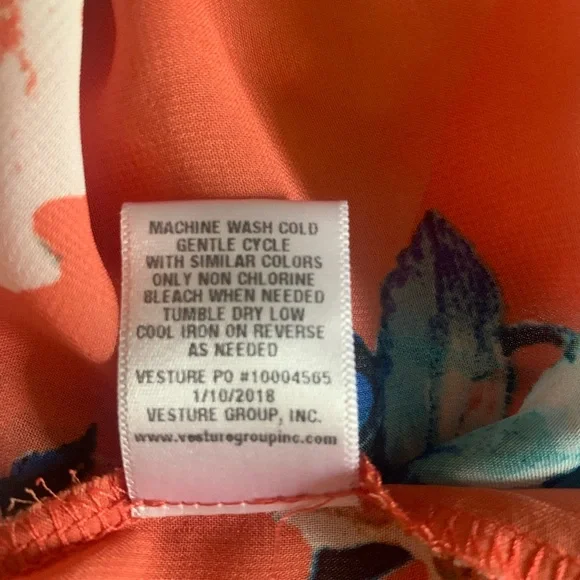 Status by Chenault Peach Floral Kimono - Picture 7 of 7